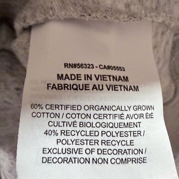 Nike Women’s Heather Gray and Lavender Pullover Hooded Long Sleeve Shirt - Picture 6 of 6